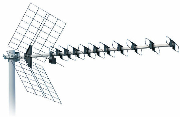 DVB-T anténa ISKRA DTX-48 FL + LTE FILTER