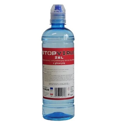 Gél antibakteriálny STOP VIRUS 500 ml