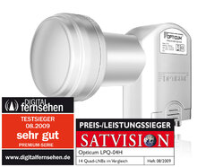 LNB konvertor Opticum quad