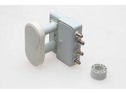 LNB konvertor Silver Sky monoblok quad 4,3°